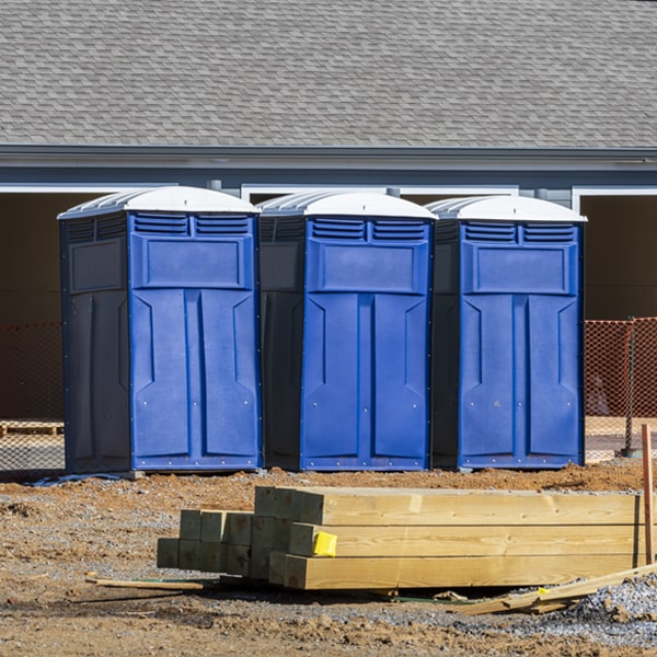 what is the maximum capacity for a single portable toilet in Spencer Idaho